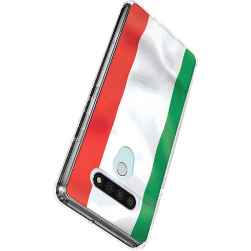Italy Flag LG Stylo 6 Clear Case